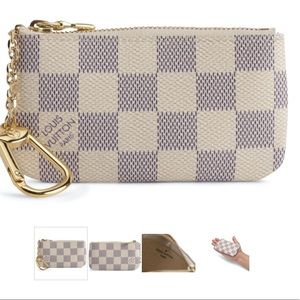 Louis Vuitton Key Pouch - Damier Azur